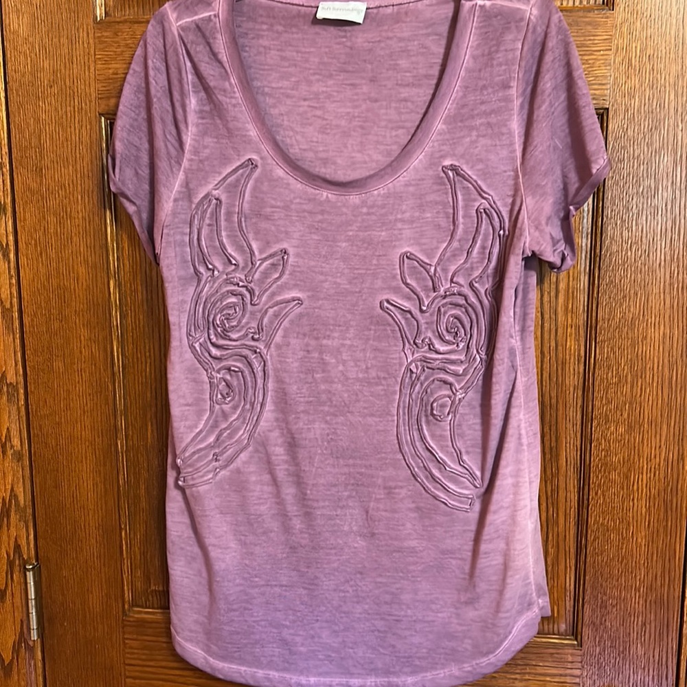 Coldwater Creek Purple top. Size armpit to armpit 19 inches